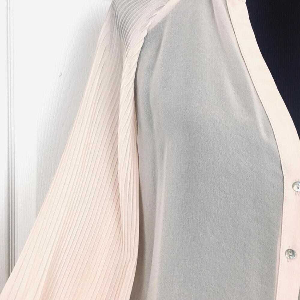 Zara Basic button down blouse NWT - image 5